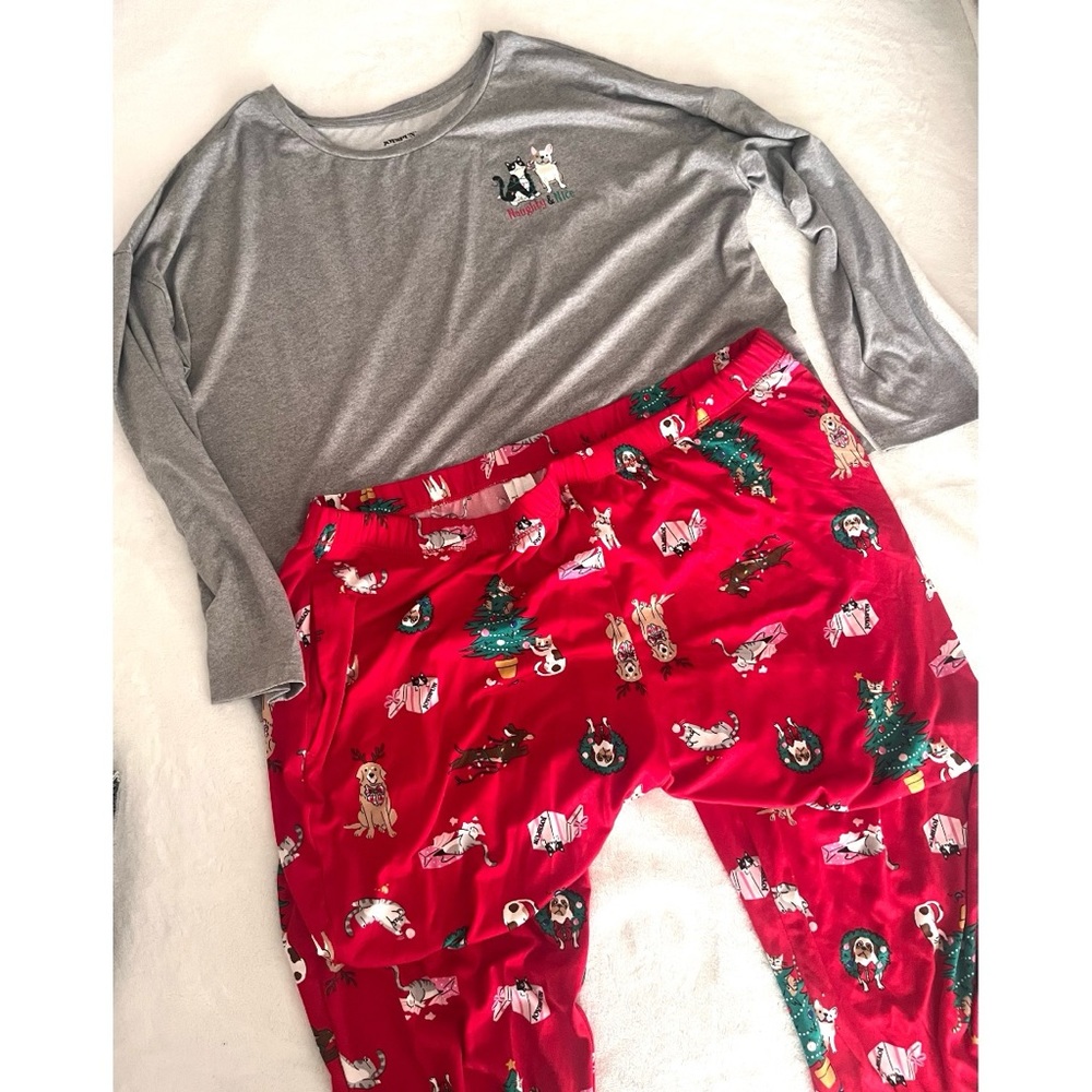 JoySpun Christmas Pajama Set Kitties/Doggies🎄